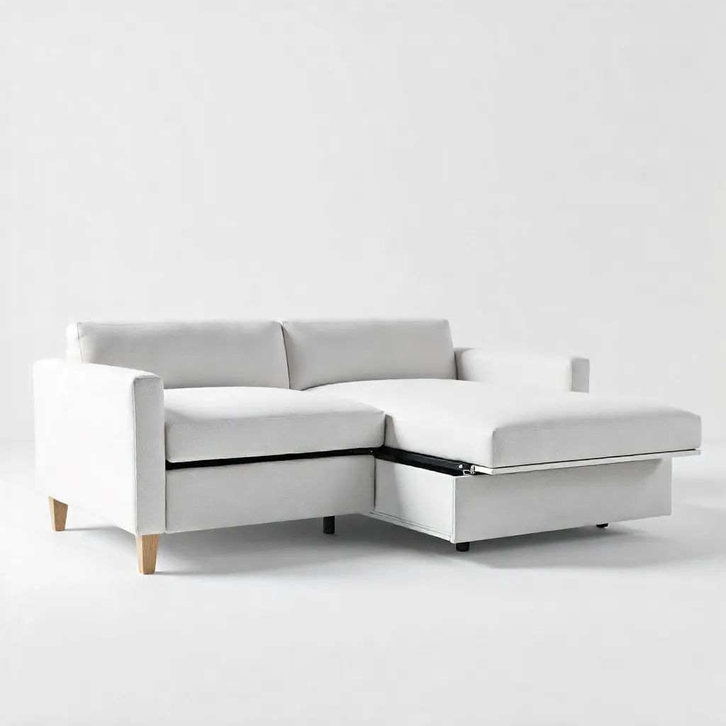 Sliding storage system with multiple compartments